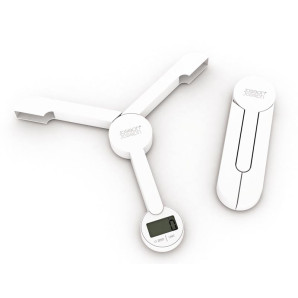 Składana waga kuchenna (biała) TriScale Joseph Joseph