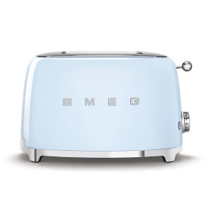 Toster na 2 kromki (pastelowy błękit) 50's Style SMEG