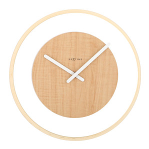 Zegar (jasny) Wood Loop Nextime