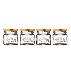 Zestaw 4 minisłoiczków (55 ml) Mini Jars Kilner