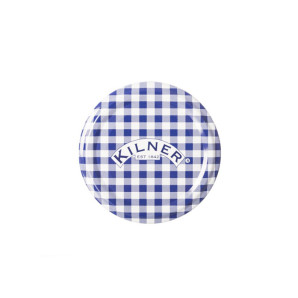 Zestaw zakrętek E-6X70MM (niebiesko-białe) Twist Top Kilner