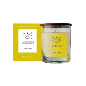 Świeca zapachowa okrągła Dark Amber Lacrosse