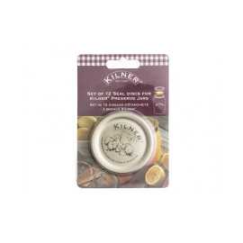 Zestaw 12 wieczek do zakrętek Kilner