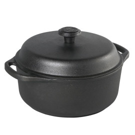 Żeliwny garnek (4 l) z żeliwną pokrywką Skeppshult