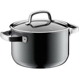 Garnek z pokrywką 20 cm (platynowy) Fusiontec Mineral WMF