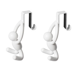 1013428-660 Zestaw 2 wieszaków na szafki (białych) Buddy Umbra