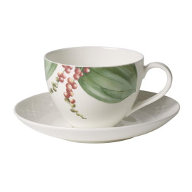 Filiżanka ze spodkiem do kawy (200 ml) Malindi Villeroy & Boch