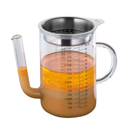 Szklany oddzielacz do tłuszczu Küchenprofi