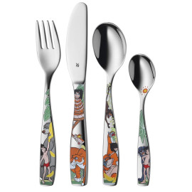 Komplet sztućców dla dzieci 4 el. Księga Dżungli WMF