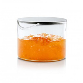 Pojemnik ze stalową pokrywą Basic Blomus