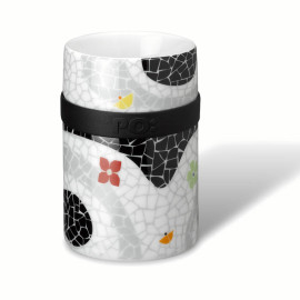 Kubek mozaikowy czarno-szary (rozmiar M) Ring Barcelona Series PO: