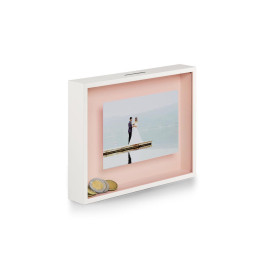 Ramka/skarbonka (różowa) Bank Philippi