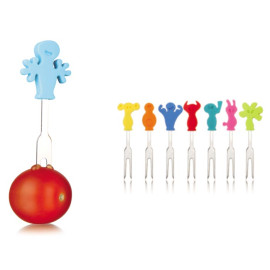 Widelczyki koktajlowe Snack Markers/Party People Vacu Vin