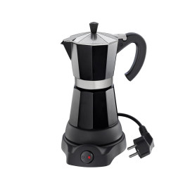 Kawiarka elektryczna na 6 filiżanek (czarna) Classico Cilio