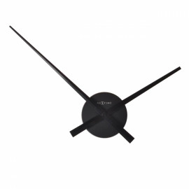 Zegar ścienny (czarny) Mini Hands Nextime