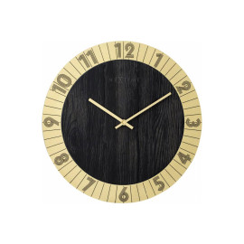 Zegar ścienny (złoty) Flare Nextime