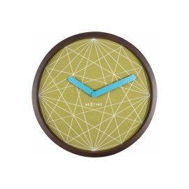 Zegar ścienny (zielony) Calmer Nextime