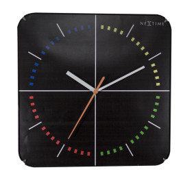Zegar ścienny (czarny) Seasons Nextime