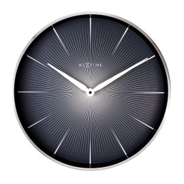 Zegar ścienny (czarny) 2 Seconds Nextime