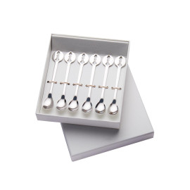 Komplet 6 łyżeczek do mokki Kiss Bugatti