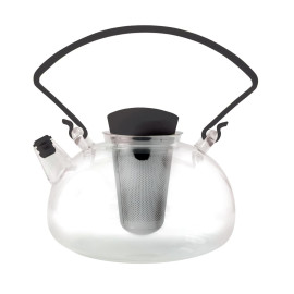 Dzbanek z zaparzaczem (1000 ml, czarny) Amo Vialli Design