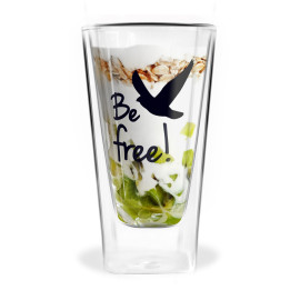 Szklanka wysoka z podwójnymi ściankami (300 ml) Be free Vita Vialli Design