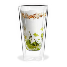 Szklanka wysoka z podwójnymi ściankami i łyżką koktajlową Vita Vialli Design