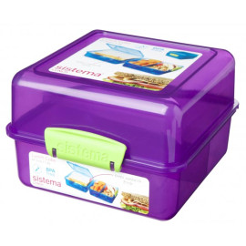 Lunch Kostka Itsy Bitsy (fioletowa) Sistema