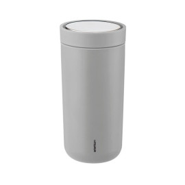 Kubek podróżny 400 ml (jasnoszary mat) To Go Click Stelton