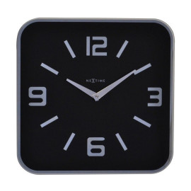Zegar ścienny (czarny) Shoko Nextime