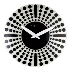 Zegar ścienny (czarny) Dreamtime Nextime