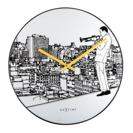Zegar ścienny Trumpet City Nextime