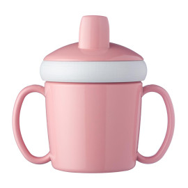 Kubek niekapek (różowy) Mepal