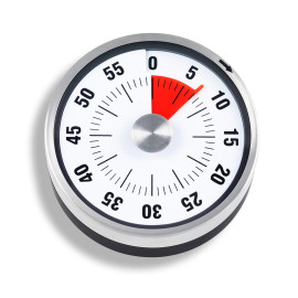 Minutnik mechaniczny (czarny) ADE