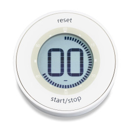 Minutnik elektroniczny (biały) ADE