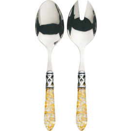 Zestaw do sałaty ze złotymi drobinkami Aladdin Bugatti