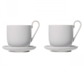 Zestaw 2 filiżanek (jasnoszarych) Ro Blomus