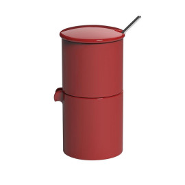 Zestaw do cukru i mleka (czerwony) Bond Loveramics