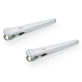 Zestaw 2 klipsów do torebek Cilio