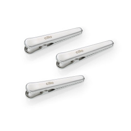 Zestaw 3 klipsów do torebek Cilio