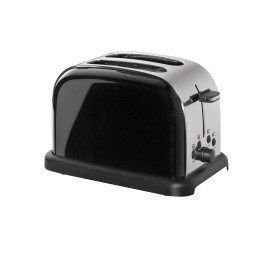 Toster (czarny) Retro Cilio