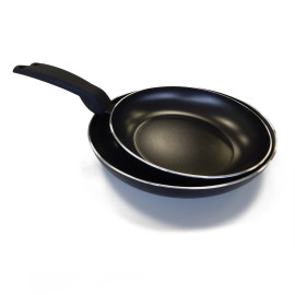 Zestaw 2 patelni Linea Naturalmente Induction Black Line Moneta