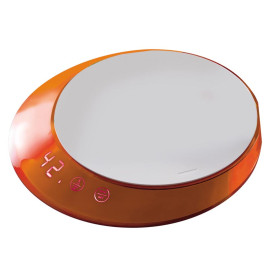 Waga kuchenna z timerem (pomarańczowa) Glamour Bugatti