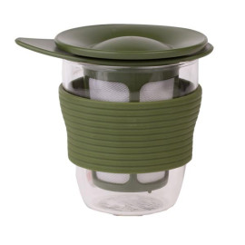 Kubek z zaparzaczem do herbaty 200 ml (zielony) Handy Tea Maker Hario