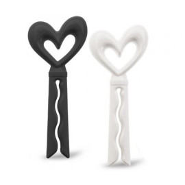 Klipsy do torebek (biały i czarny) 2 szt. Susi Koziol