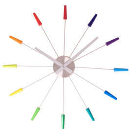 Zegar ścienny (multikolor) Plug inn Nextime