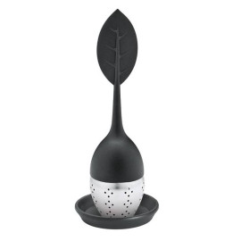 Zaparzaczka do herbaty Leaf (czarna) Küchenprofi