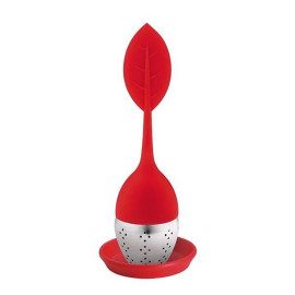 Zaparzaczka do herbaty Leaf (czerwona) Küchenprofi