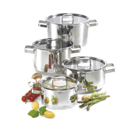 Zestaw 4 garnków San Remo Kuchenprofi