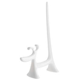 Piesek stał się inspiracją dla projektantów marki Koziol do stworzenia stojaka na biżuterię Wow. Wykonany jest z białego tworzywa sztucznego i spodoba się miłośniczkom psów oraz nastolatkom. Pierścionki i kolczyki można wieszać na ogonie oraz nosku. Koz